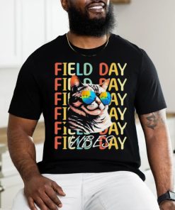 School Field Day Vibes Summer 2024 Cat Teachers Shirt