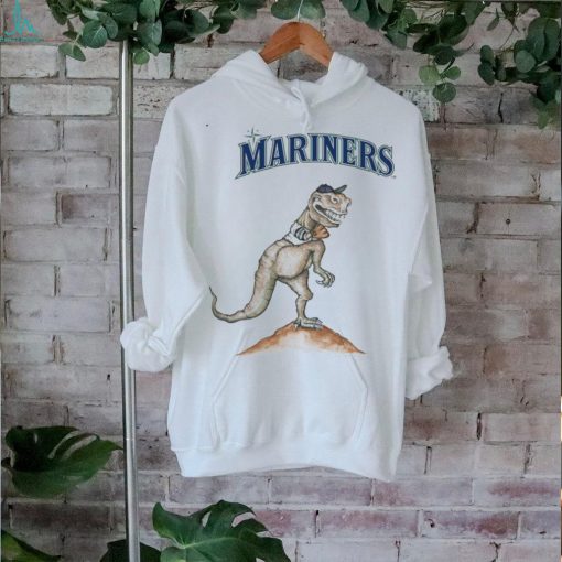 Seattle Mariners Tiny Turnip Toddler TT Rex RagSleeve T Shirt