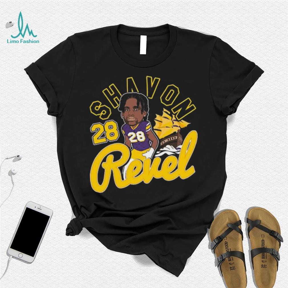 Shavon Revel #28 East Carolina Pirates Signature shirt Shavon Revel #28 East Carolina Pirates Signature shirt