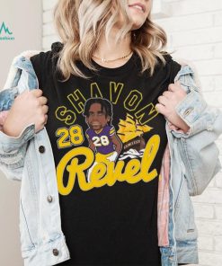 Shavon Revel #28 East Carolina Pirates Signature shirt