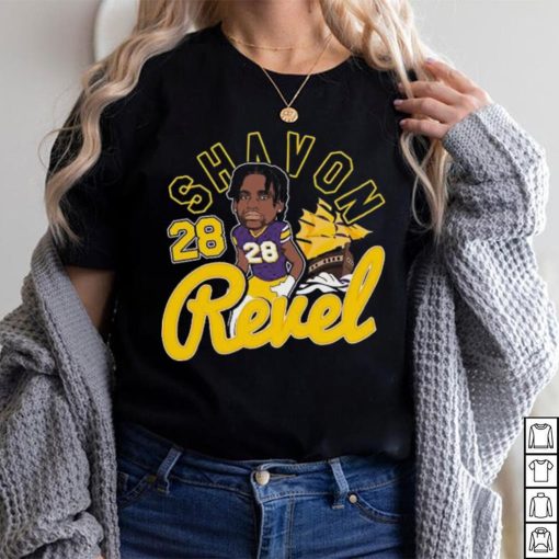 Shavon Revel #28 East Carolina Pirates Signature shirt