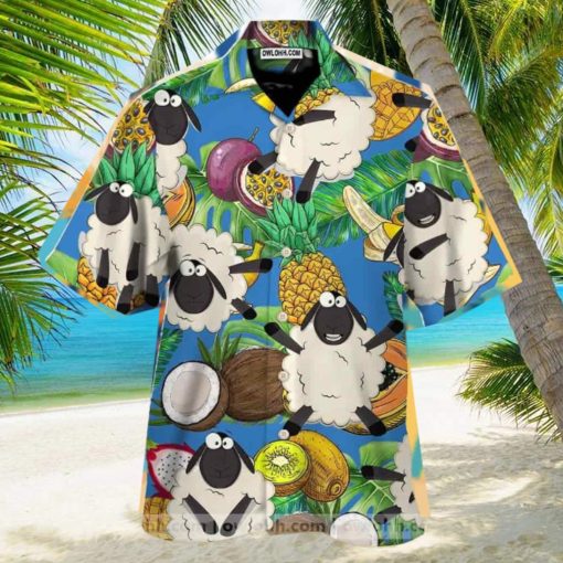 Sheep Love Fruit Hawaiian Shirt