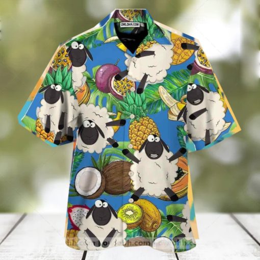 Sheep Love Fruit Hawaiian Shirt