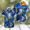 Denver Broncos Hawaiian Tracksuit Floral Outfits Button Down Shirt Beach Shorts