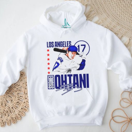 Shohei Ohtani 17 Los Angeles Dodgers Baseball Player signature shirt