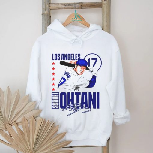 Shohei Ohtani 17 Los Angeles Dodgers Baseball Player signature shirt