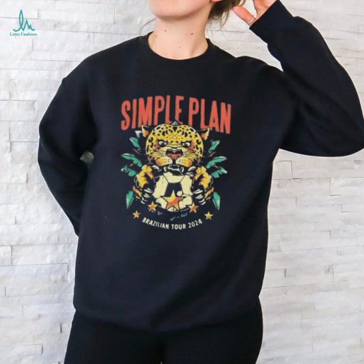 Simple Plan Brazilian Tour 2024 shirt