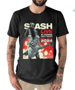 Slash Live At Amoeba Hollywood May 29th 2024 Designed By Luke Preece Limited Edtion T Shirt