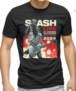Slash Live At Amoeba Hollywood May 29th 2024 Designed By Luke Preece Limited Edtion T Shirt