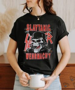 Slayer Slaytanic Wehrmacht World Tour 1989 Cotton Black Unisex T shirt