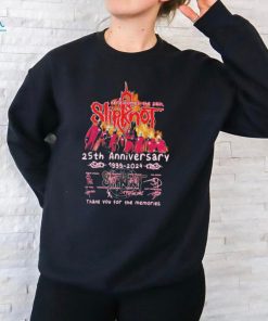 Slipknot Here Comes The Pain 25th Anniversary 1999 2024 Thank You For The Memories T Shirt