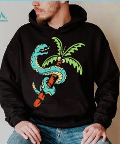 Snake and coconut tree shirt
