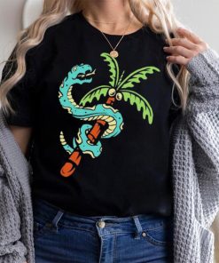 Snake and coconut tree shirt