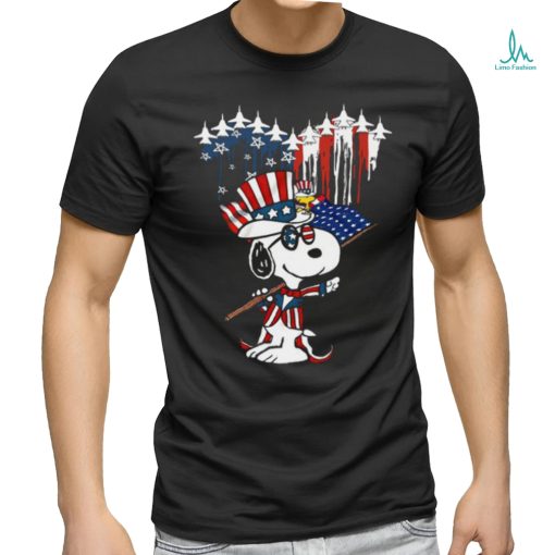 Snoopy America Flag Happy 4th Of July T Shirt