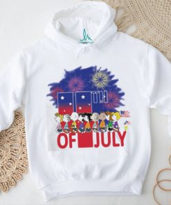 Snoopy And Charlie Brown Peanuts 4th Of July Shirt