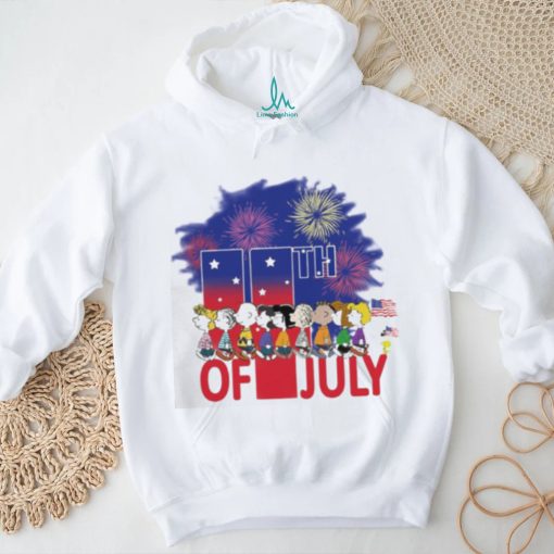 Snoopy And Charlie Brown Peanuts 4th Of July Shirt
