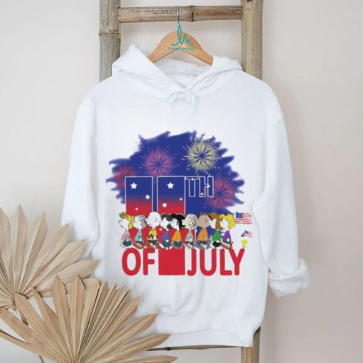 Snoopy And Charlie Brown Peanuts 4th Of July Shirt