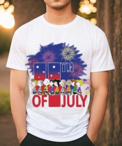 Snoopy And Charlie Brown Peanuts 4th Of July Shirt