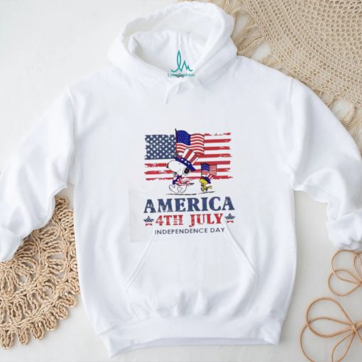 Snoopy And Woodstock America 4th Of July T shirt