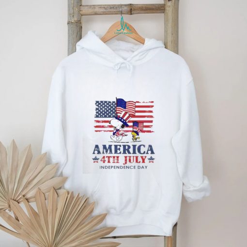 Snoopy And Woodstock America 4th Of July T shirt