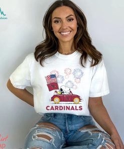 Snoopy Football Happy 4th Of July Arizona Cardinals Shirt