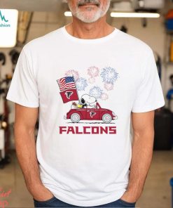 Snoopy Football Happy 4th Of July Atlanta Falcons Shirt