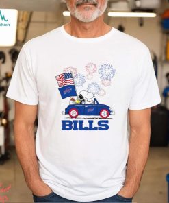 Snoopy Football Happy 4th Of July Buffalo Bills Shirt