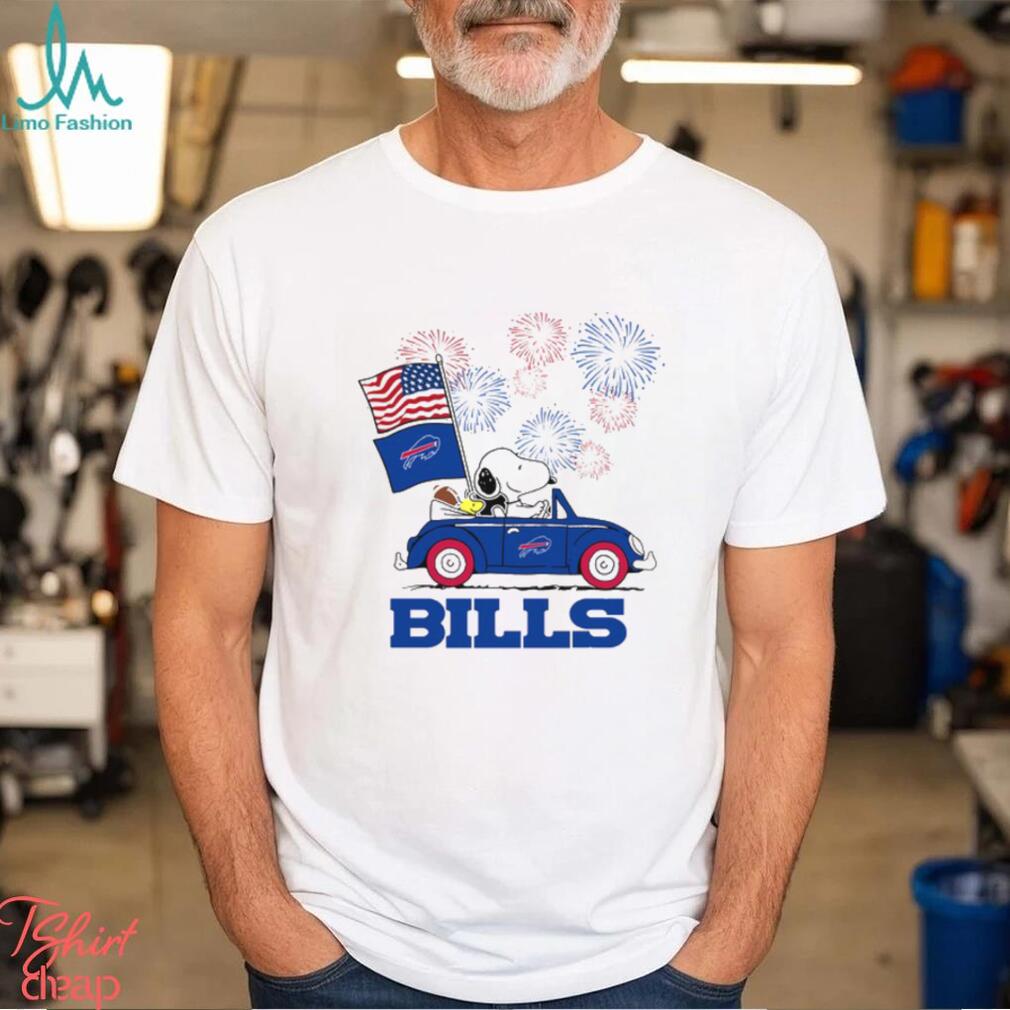 Snoopy Football Happy 4th Of July Buffalo Bills Shirt Snoopy Football Happy 4th Of July Buffalo Bills Shirt