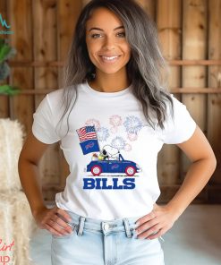 Snoopy Football Happy 4th Of July Buffalo Bills Shirt