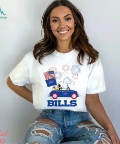 Snoopy Football Happy 4th Of July Buffalo Bills Shirt