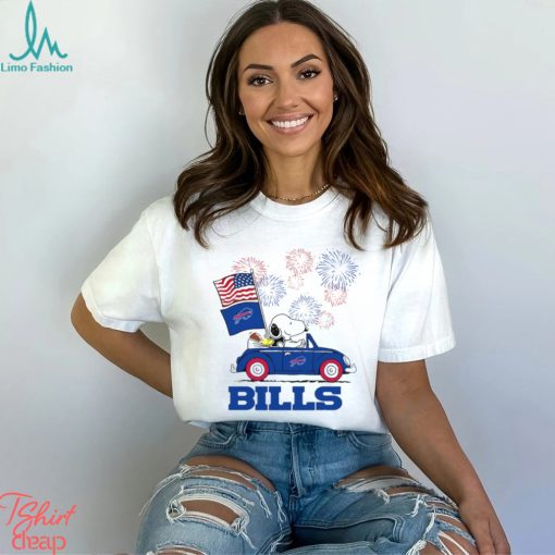 Snoopy Football Happy 4th Of July Buffalo Bills Shirt