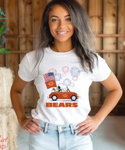 Snoopy Football Happy 4th Of July Chicago Bears Shirt