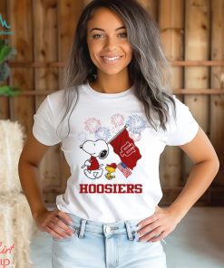 Snoopy Football Happy 4th Of July Indiana Hoosiers Shirt