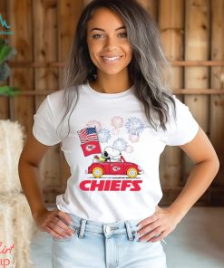 Snoopy Football Happy 4th Of July Kansas City Chiefs Shirt