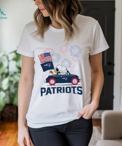 Snoopy Football Happy 4th Of July New England Patriots Shirt