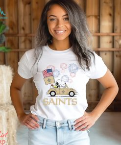 Snoopy Football Happy 4th Of July New Orleans Saints Shirt