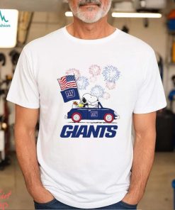 Snoopy Football Happy 4th Of July New York Giants Shirt