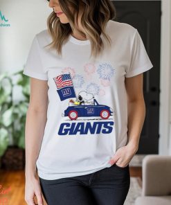 Snoopy Football Happy 4th Of July New York Giants Shirt