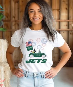 Snoopy Football Happy 4th Of July New York Jets Shirt