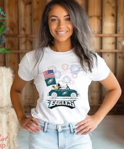 Snoopy Football Happy 4th Of July Philadelphia Eagles Shirt