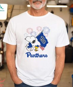 Snoopy Football Happy 4th Of July Pittsburgh Panthers Shirt