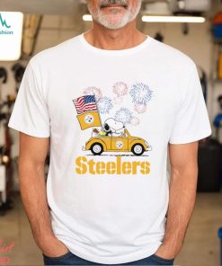 Snoopy Football Happy 4th Of July Pittsburgh Steelers Shirt