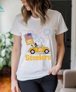 Snoopy Football Happy 4th Of July Pittsburgh Steelers Shirt