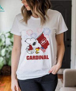 Snoopy Football Happy 4th Of July Stanford Cardinal Shirt