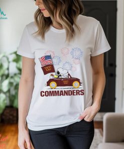 Snoopy Football Happy 4th Of July Washington Commanders Shirt