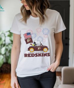 Snoopy Football Happy 4th Of July Washington Redskins Shirt