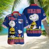 Snoopy New York Rangers Hockey Hawaiian Aloha Shirt