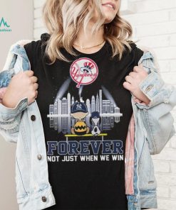 Snoopy New York Yankees Baseball Team Skyline Forever Shirt