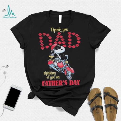 Snoopy Thank You Dad Thinking Of You On Father’s Day shirt