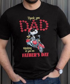 Snoopy Thank You Dad Thinking Of You On Father’s Day shirt